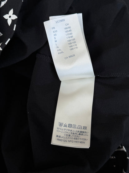 Louis Vuitton Black & White Monogram Gradient T-Shirt