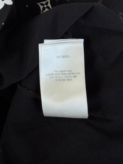 Louis Vuitton Black & White Monogram Gradient T-Shirt