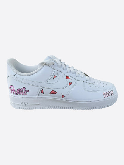 Matty Boy Nike White Hand Painted Air Force 1
