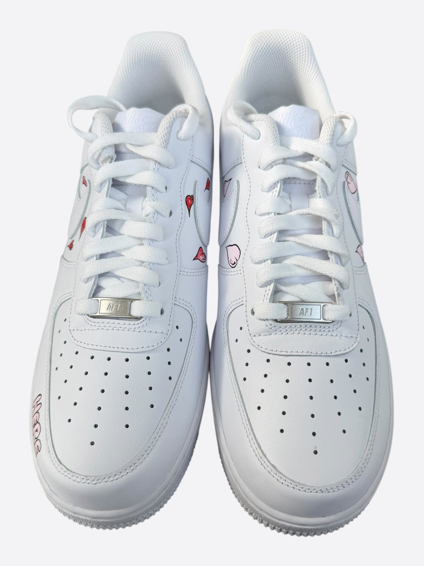 Matty Boy Nike White Hand Painted Air Force 1