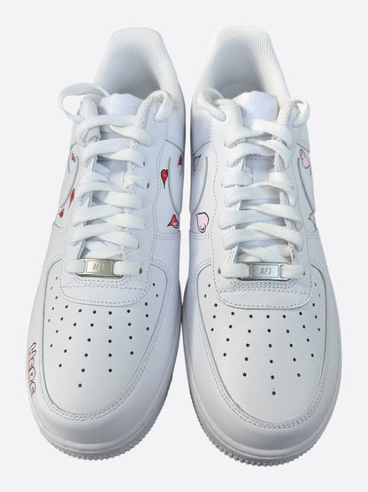 Matty Boy Nike White Hand Painted Air Force 1