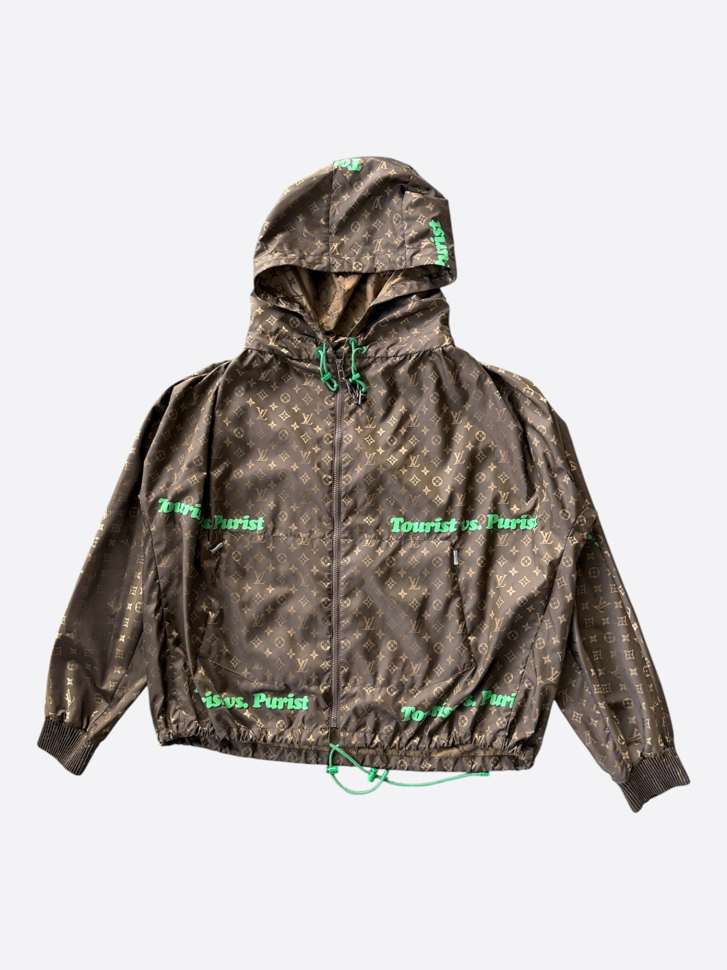 Louis Vuitton Brown Purist Vs. Tourist Windbreaker