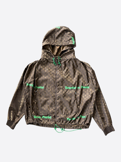 Louis Vuitton Brown Purist Vs. Tourist Windbreaker