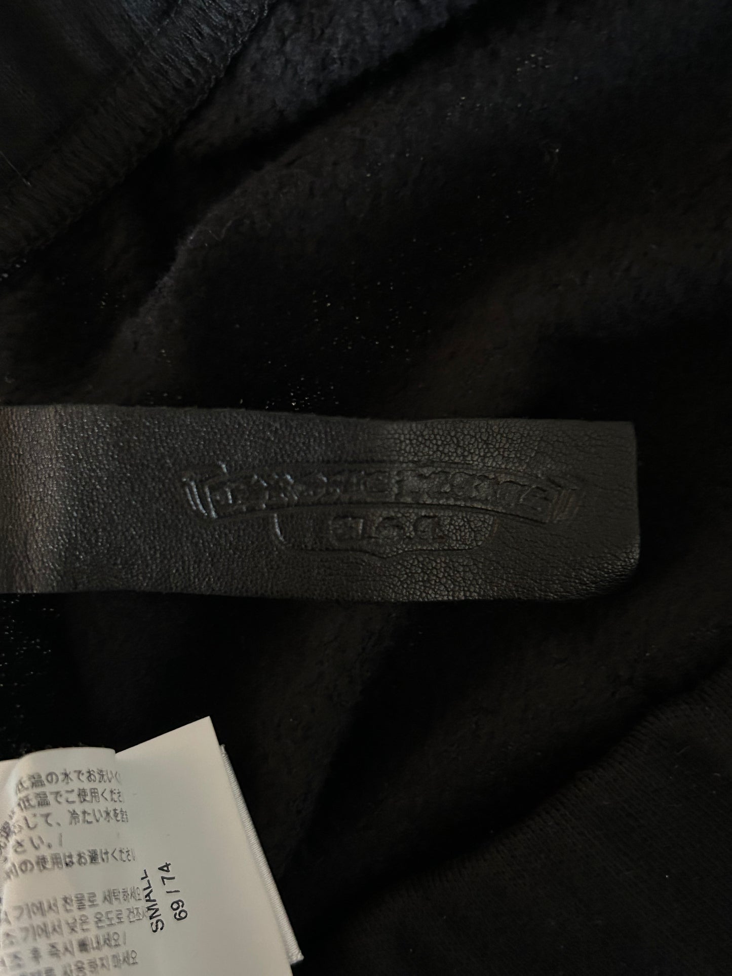 Chrome Hearts Black & White Embroidered Shorts