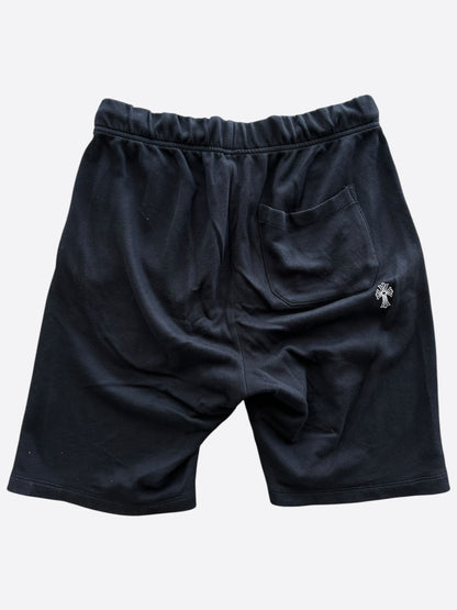 Chrome Hearts Black & White Embroidered Shorts