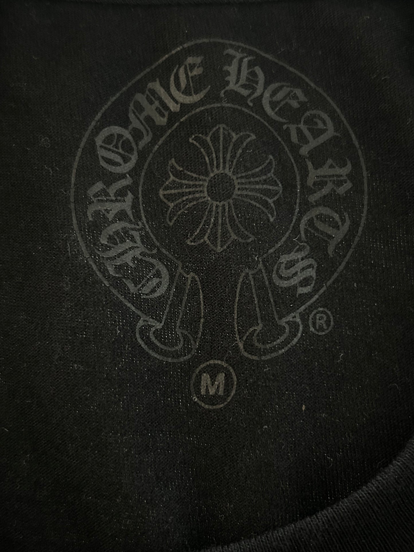 Chrome Hearts Black & White Heroes Project T-Shirt