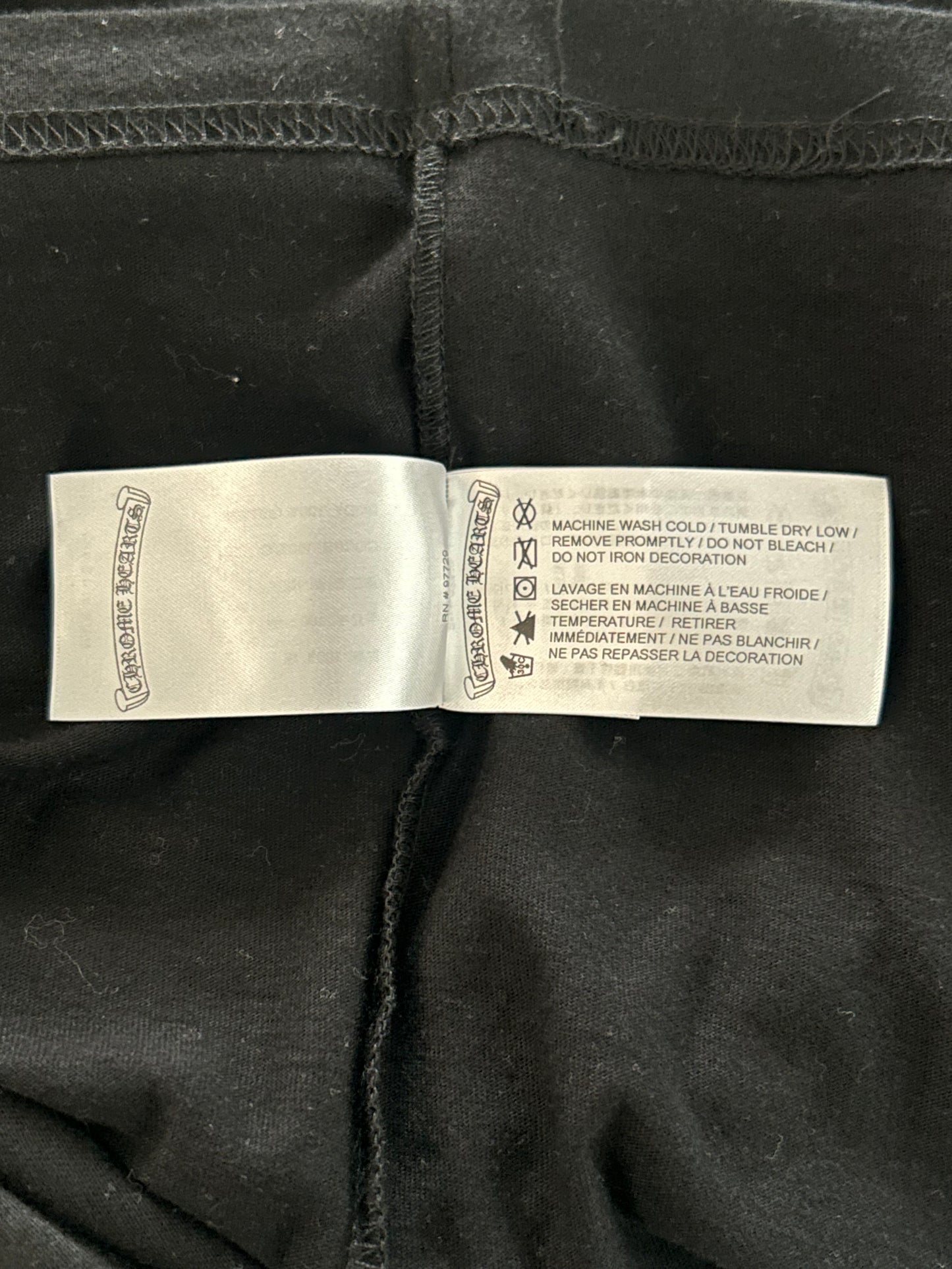 Chrome Hearts Black & White Heroes Project T-Shirt