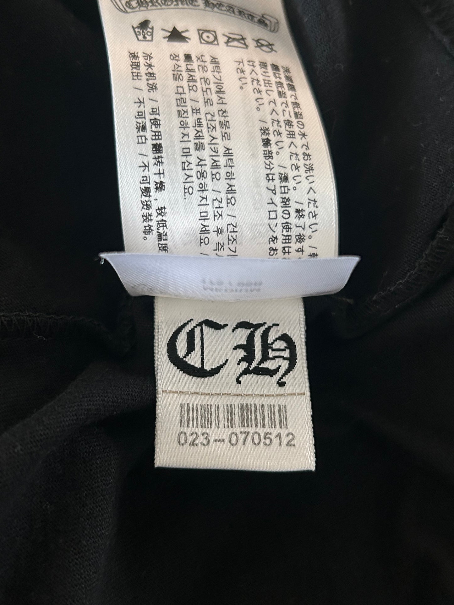 Chrome Hearts Black & White Heroes Project T-Shirt