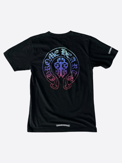 Chrome Hearts Black Gradient Dagger Logo T-Shirt