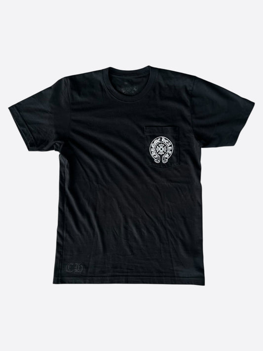 Chrome Hearts Black & White Heroes Project T-Shirt