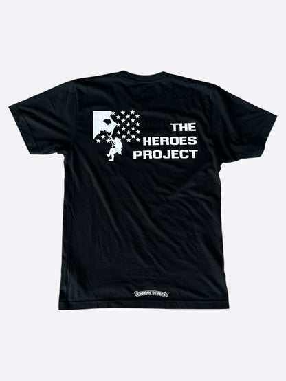Chrome Hearts Black & White Heroes Project T-Shirt