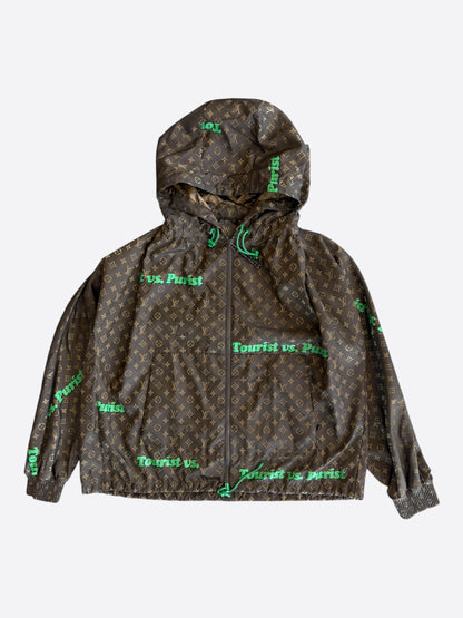Louis Vuitton Brown Purist Vs. Tourist Windbreaker
