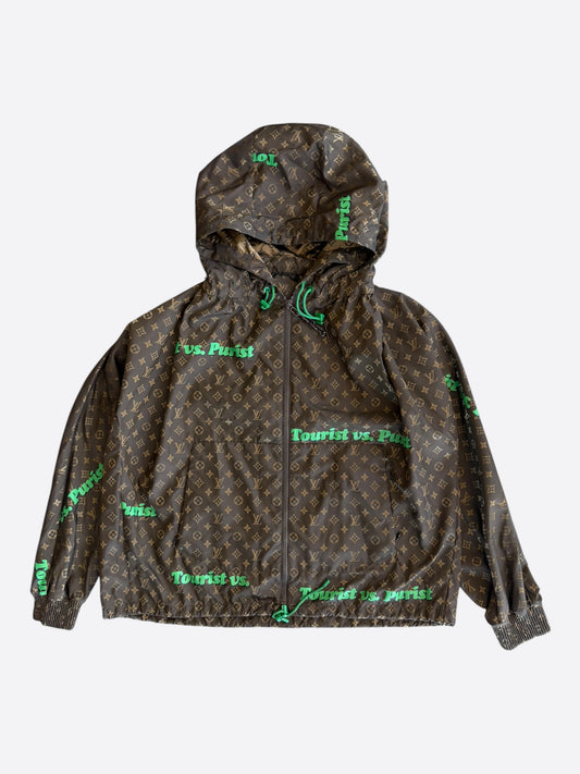 Louis Vuitton Brown Purist Vs. Tourist Windbreaker
