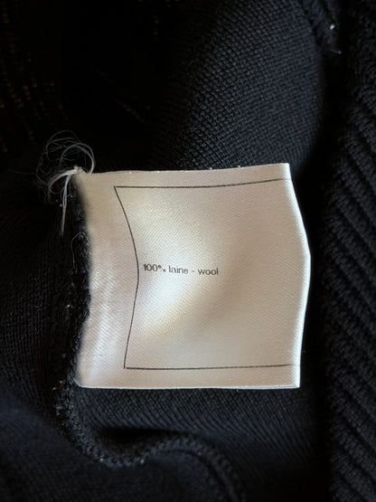 Chanel Black Button Up Knít Women's Cardigan