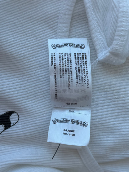 Chrome Hearts White & Black Richard Stark Graphic Tank Top