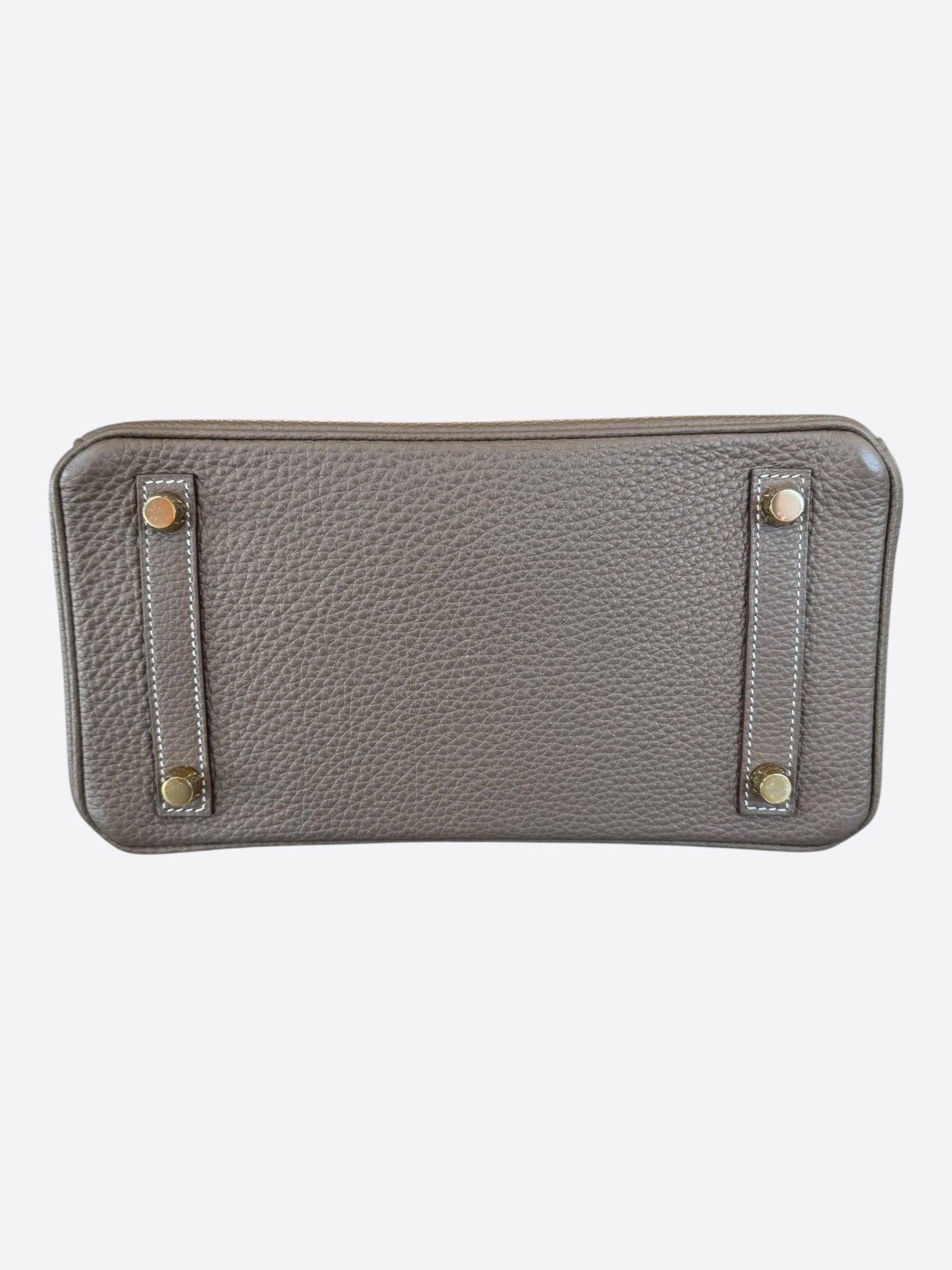 Hermes Etoupe Togo & Gold Hardware Birkin 25