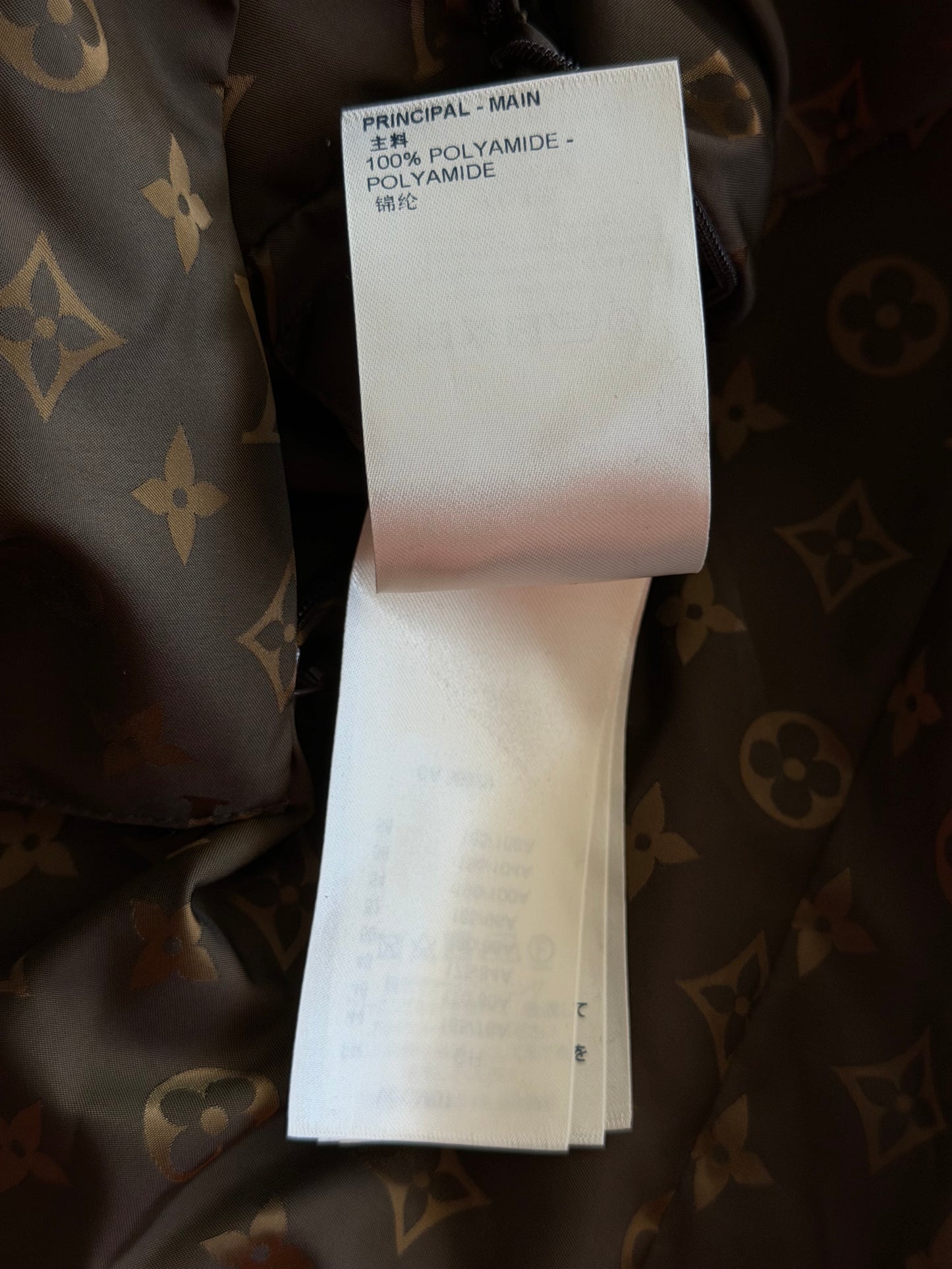 Louis Vuitton Brown Purist Vs. Tourist Windbreaker
