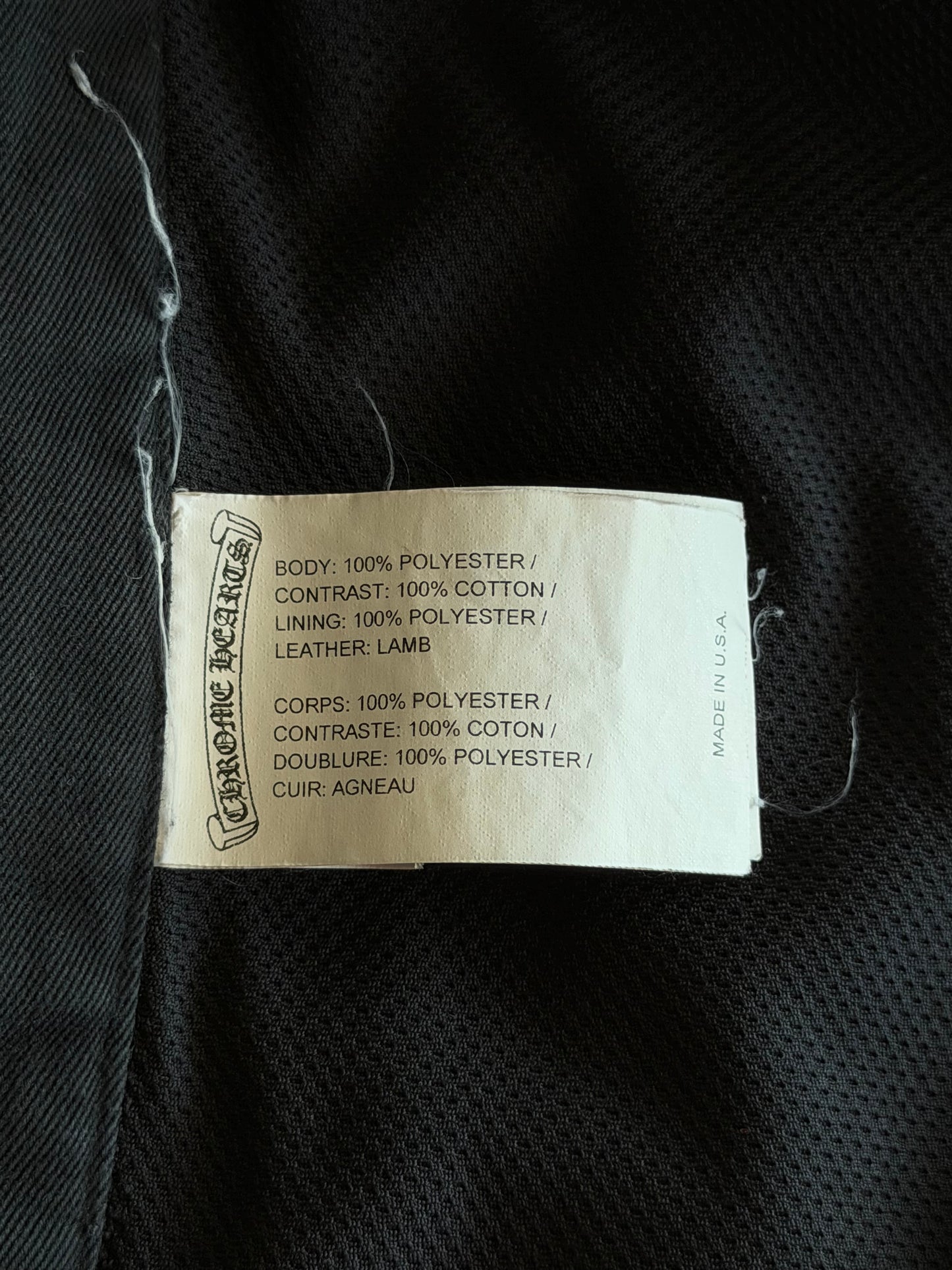 Chrome Hearts Black Triple Cross Patch Swimshorts