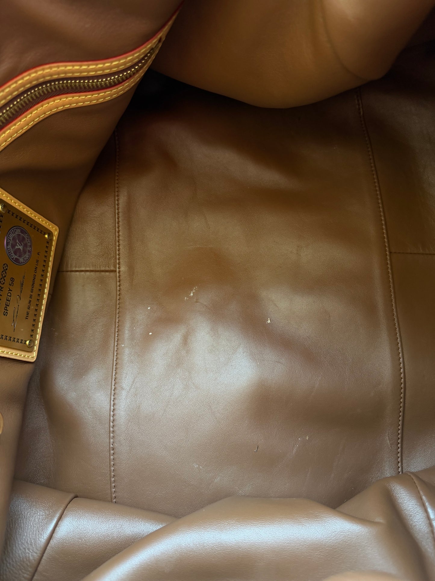 Louis Vuitton Turqoise & White Monogram P9 Speedy 50