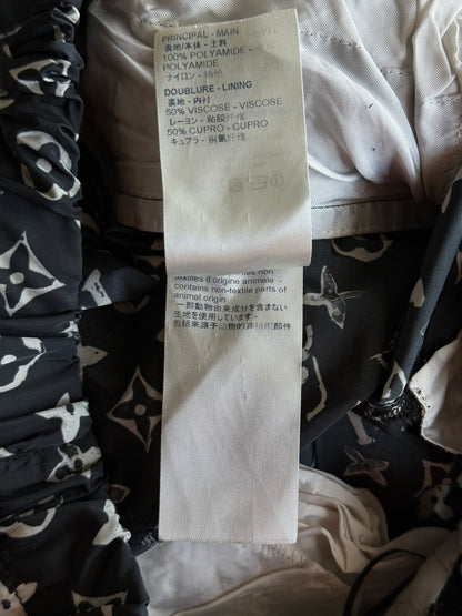 Louis Vuitton Black & White Monogram Women's Track Pants