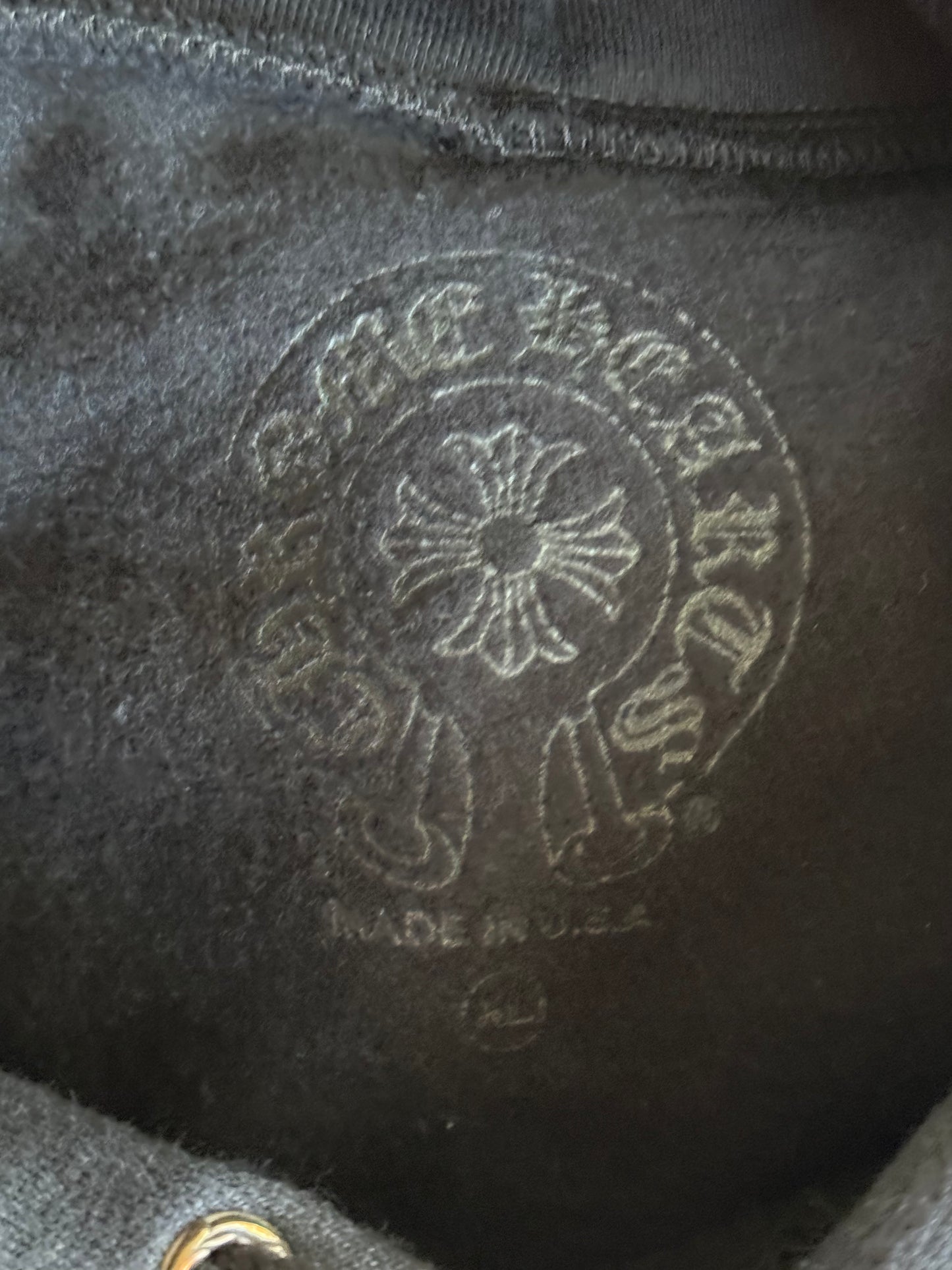 Chrome Hearts Black, White & Pink Deadly Doll Hoodie
