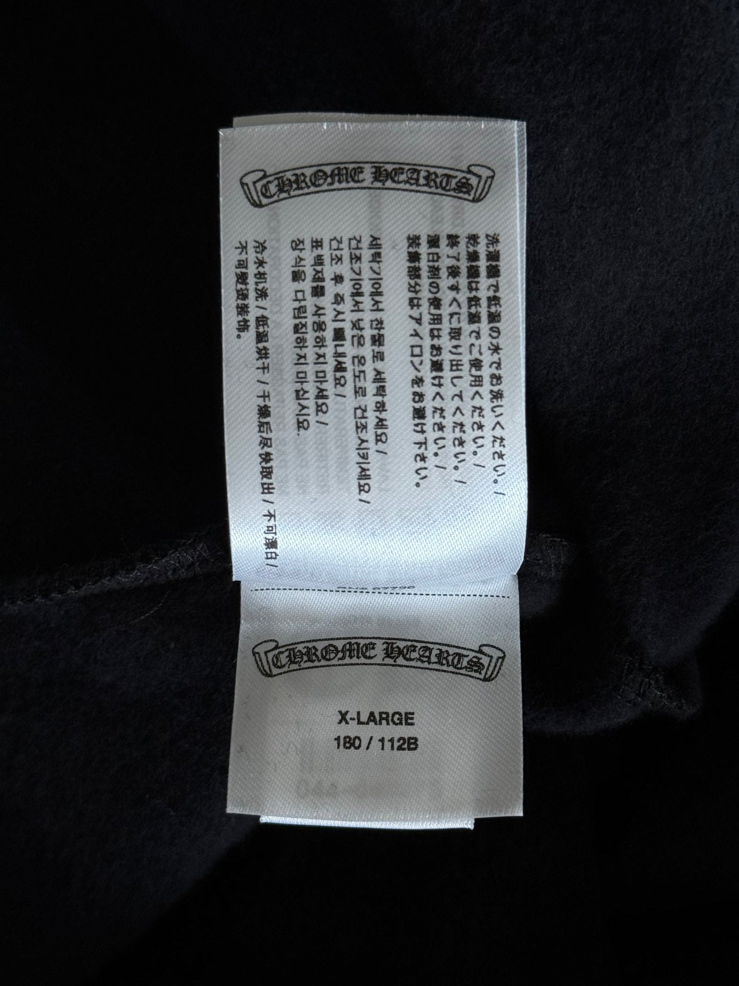 Chrome Hearts Black, White & Pink Deadly Doll Hoodie