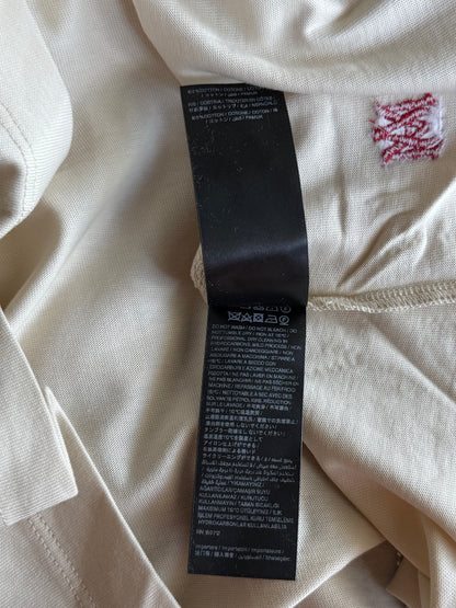 Amiri White & Red Staggered Logo T-Shirt