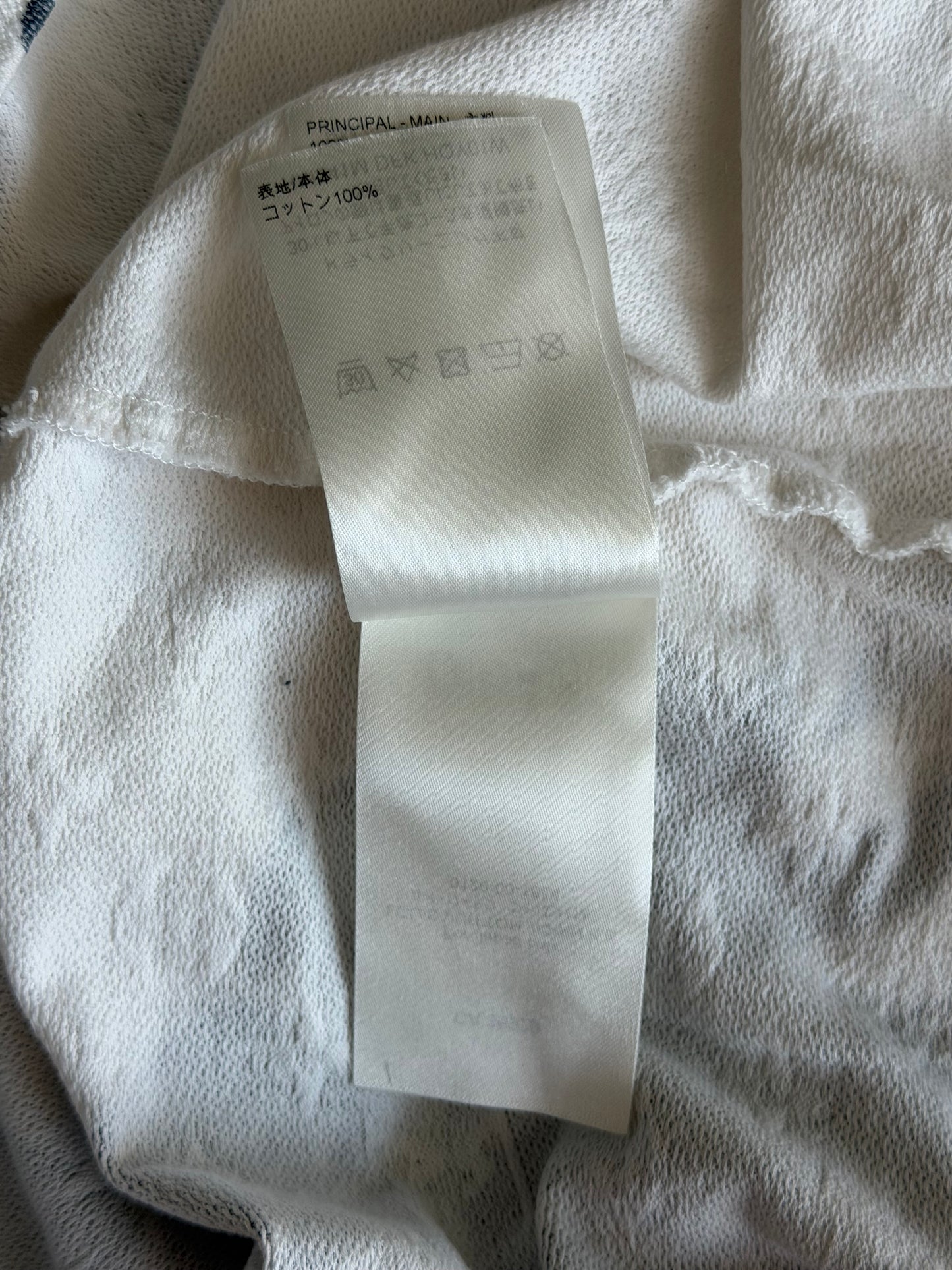 Louis Vuitton White & Blue Floral Monogram T-Shirt