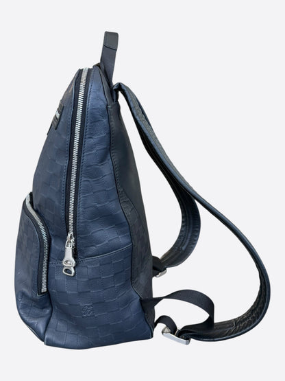 Louis Vuitton Navy Infini Damier Avenue Backpack
