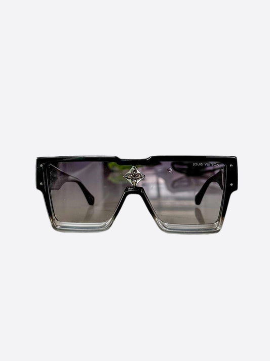 Louis Vuitton Black Gradient Cyclone Sunglasses