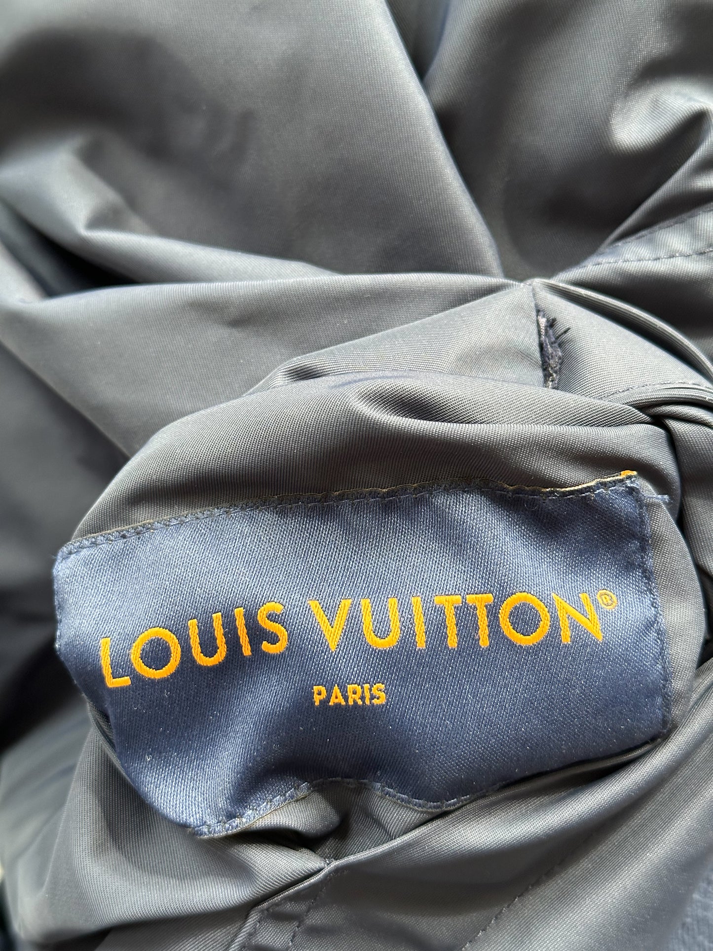 Louis Vuitton Navy Monogram Reversible Windbreaker