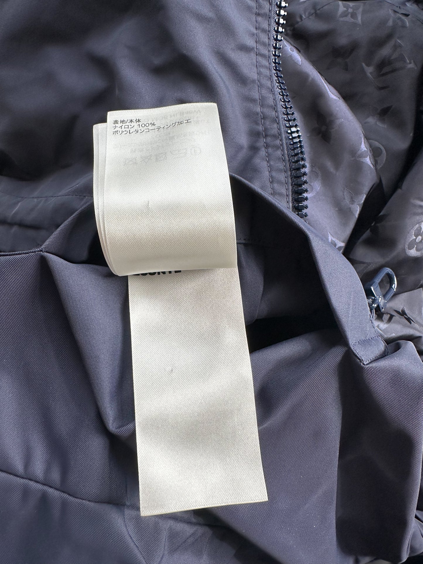 Louis Vuitton Navy Monogram Reversible Windbreaker