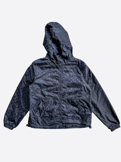 Louis Vuitton Navy Monogram Reversible Windbreaker