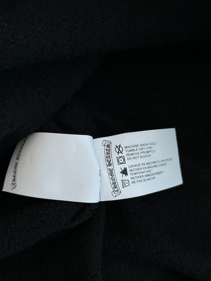 Chrome Hearts Black & White Triple Cross Embroidered Hoodie