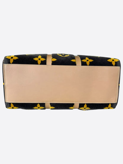 Louis Vuitton Brown Monogram Tuffetage Keepall