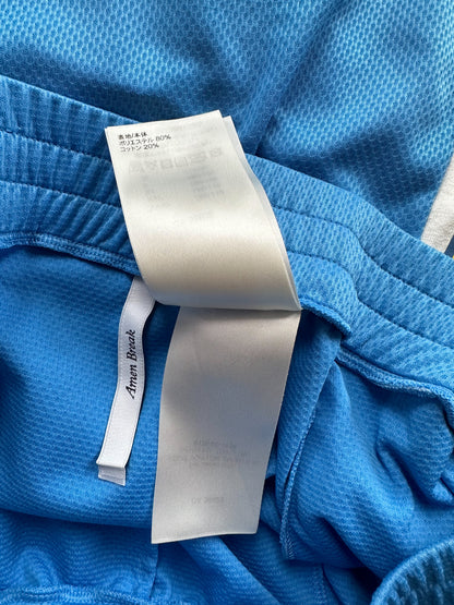 Louis Vuitton Blue Lightning Logo Shorts