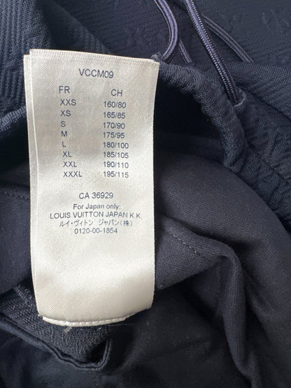 Louis Vuitton Navy Monogram Trackpants