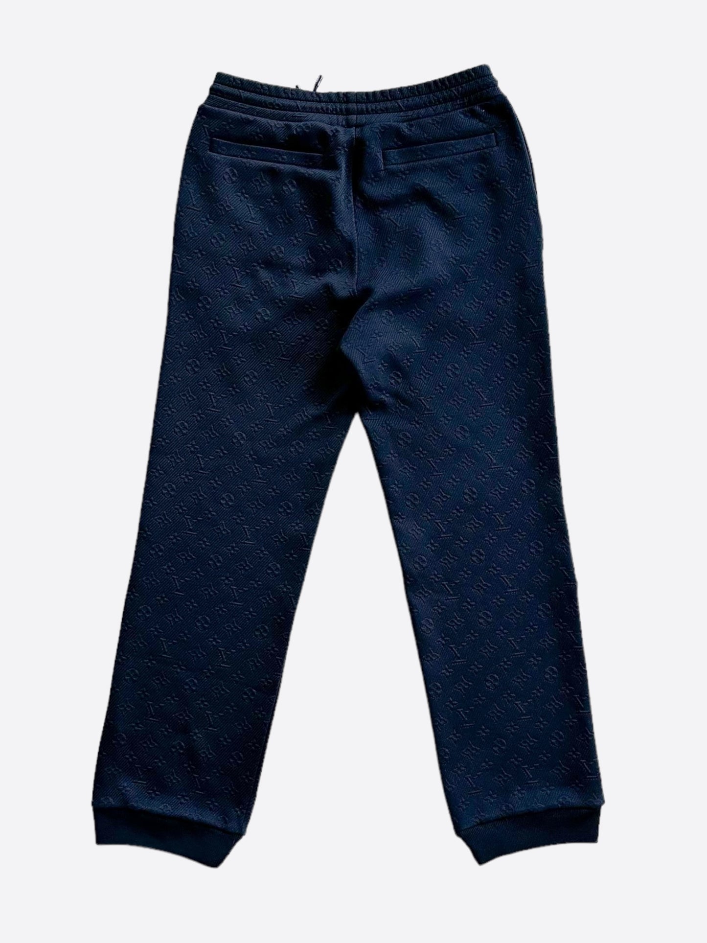 Louis Vuitton Navy Monogram Trackpants