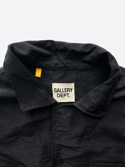 Gallery Dept Black Parker Silk Button Up Shirt