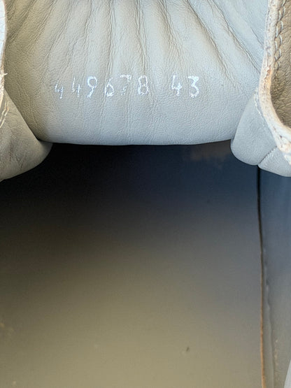 Balenciaga Grey & White Arena High Top Sneakers