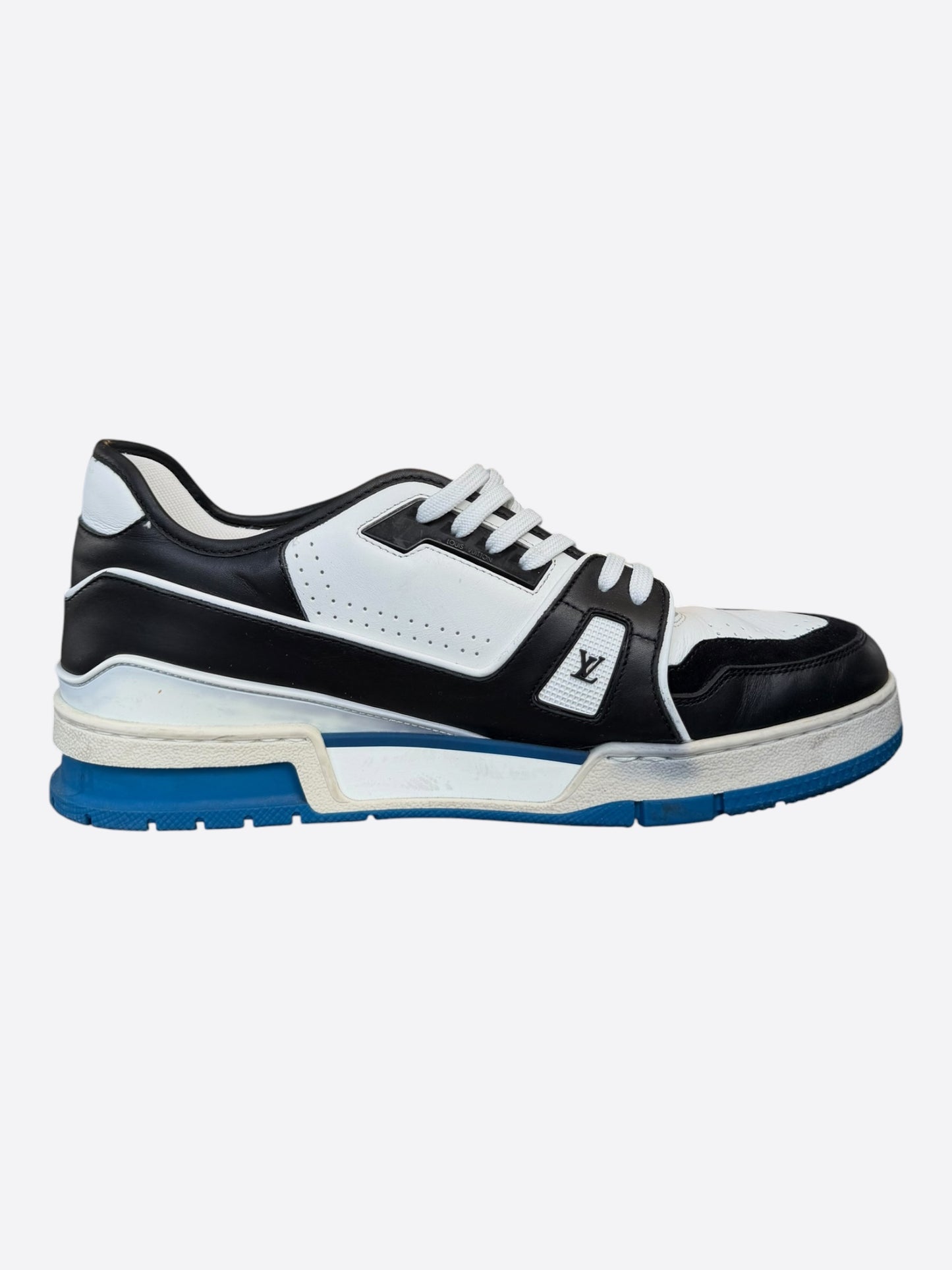 Louis Vuitton Black & White Prism Trainers
