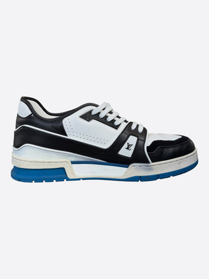 Louis Vuitton Black & White Prism Trainers
