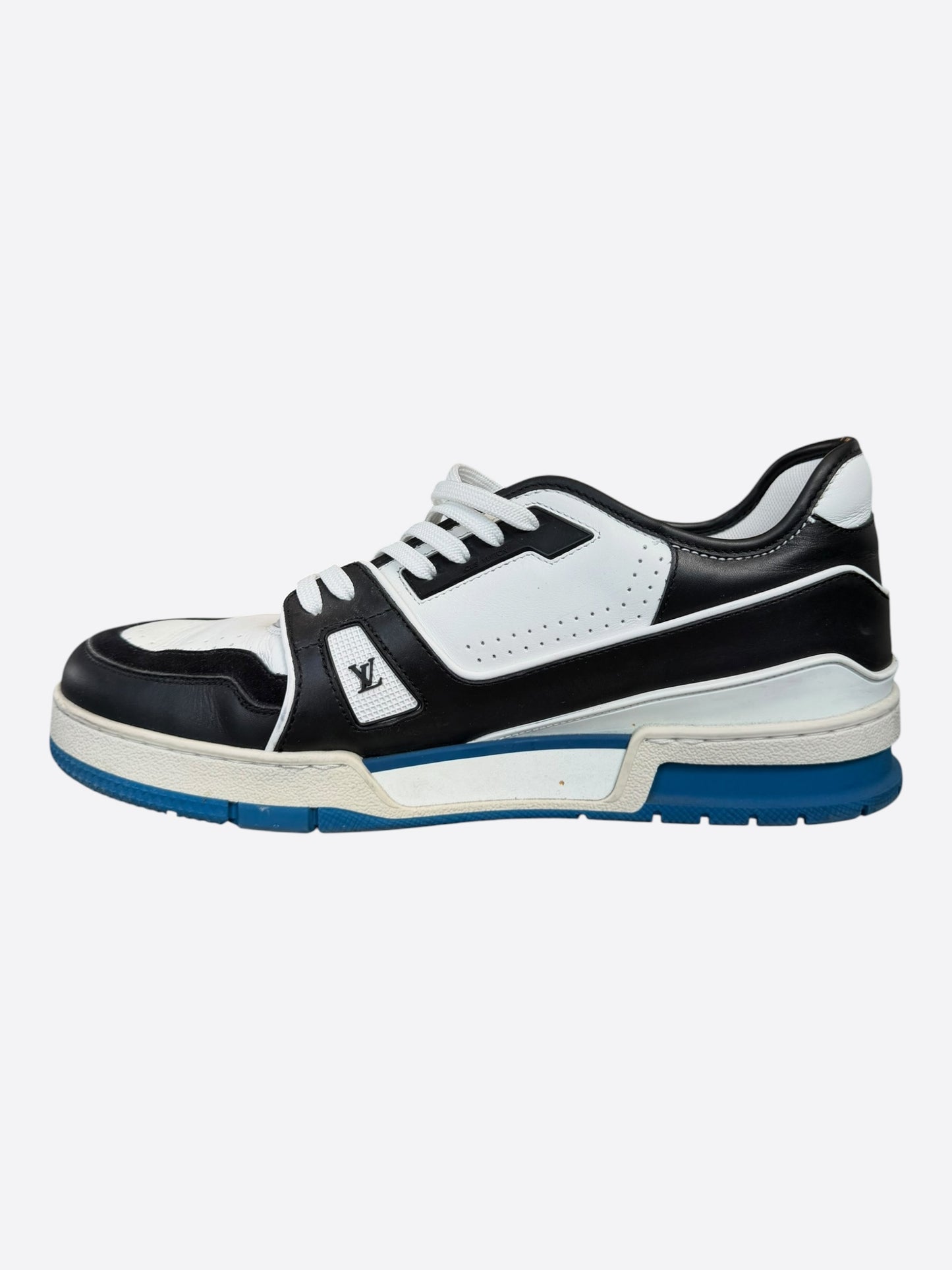 Louis Vuitton Black & White Prism Trainers