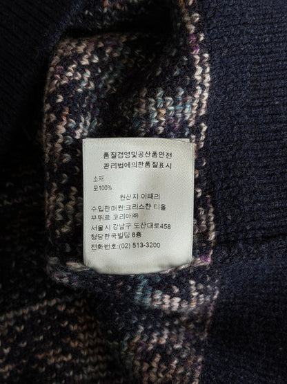 Dior Navy Oblique Wool Sweater