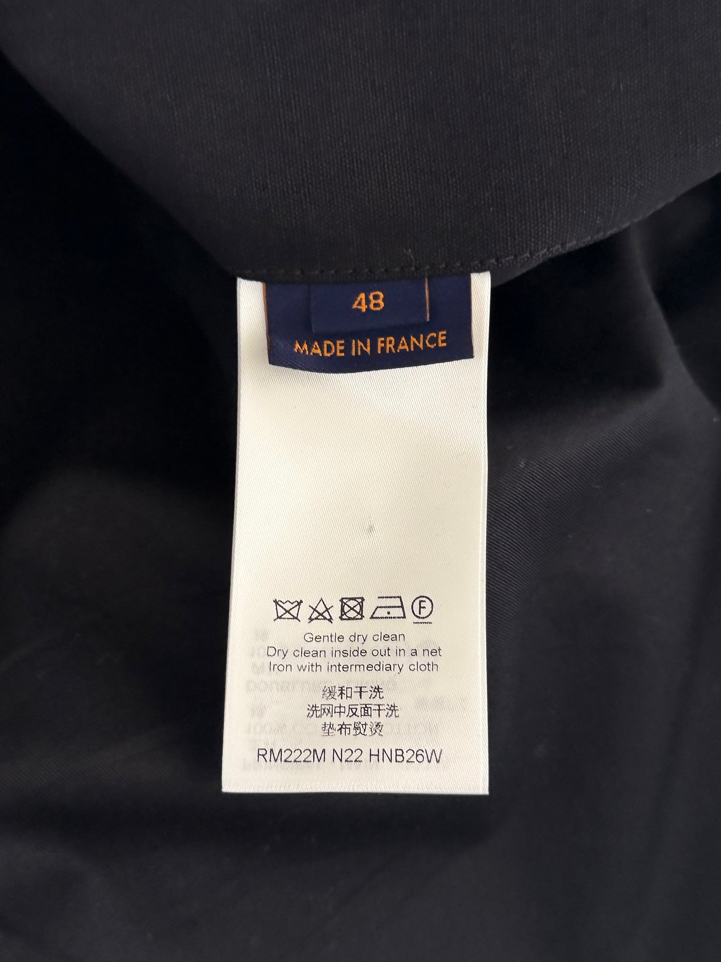 Louis Vuitton Black & White LV Spread Work Jacket
