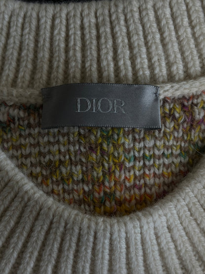 Dior Beige Oblique Wool Sweater