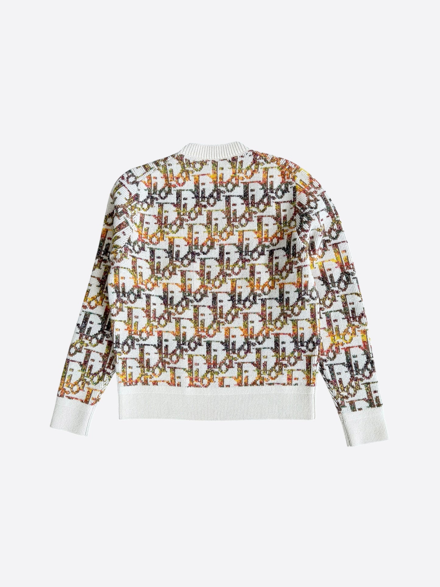 Dior Beige Oblique Wool Sweater