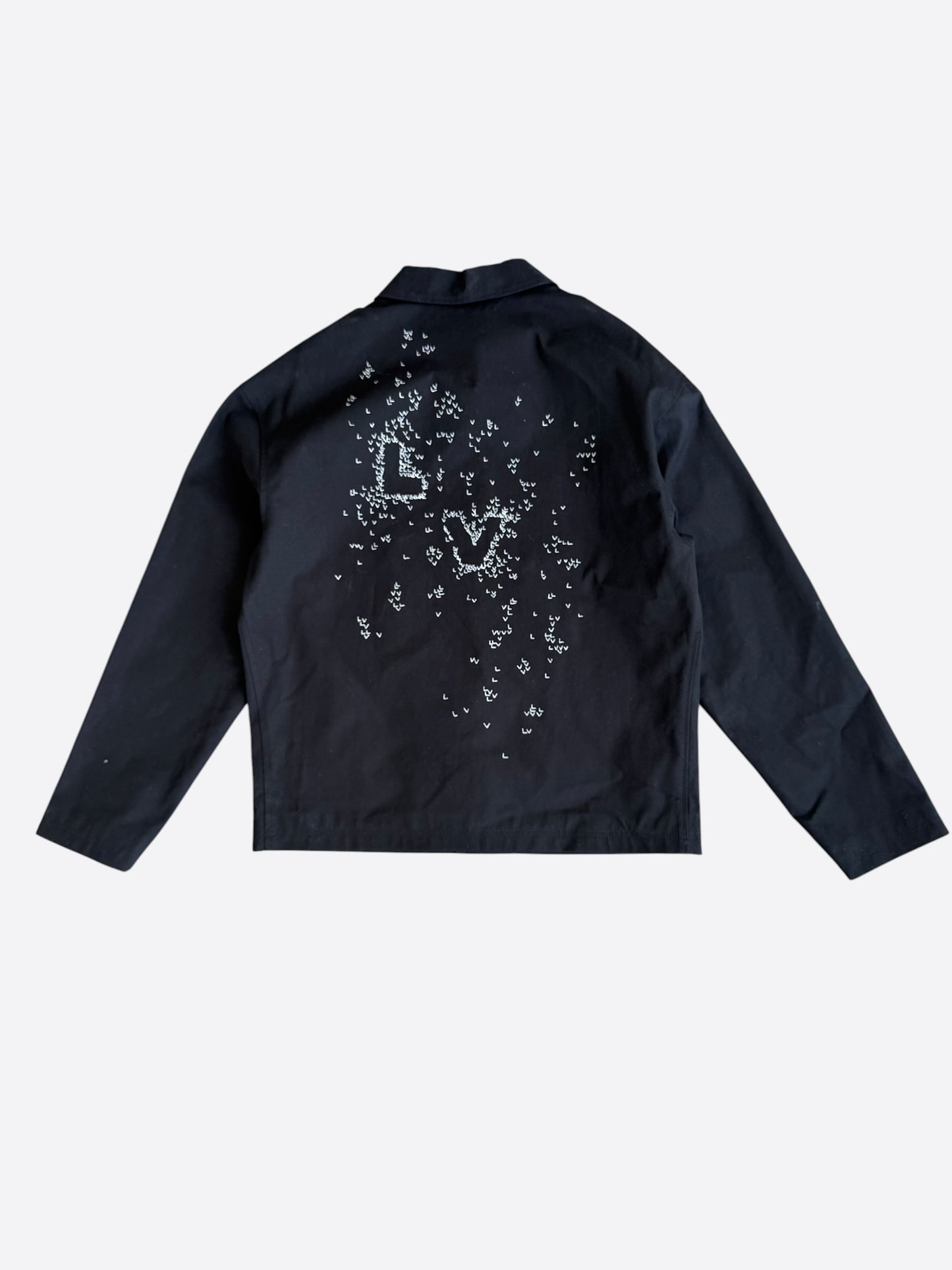 Louis Vuitton Black & White LV Spread Work Jacket