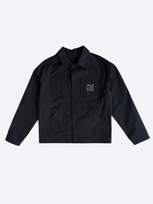 Louis Vuitton Black & White LV Spread Work Jacket