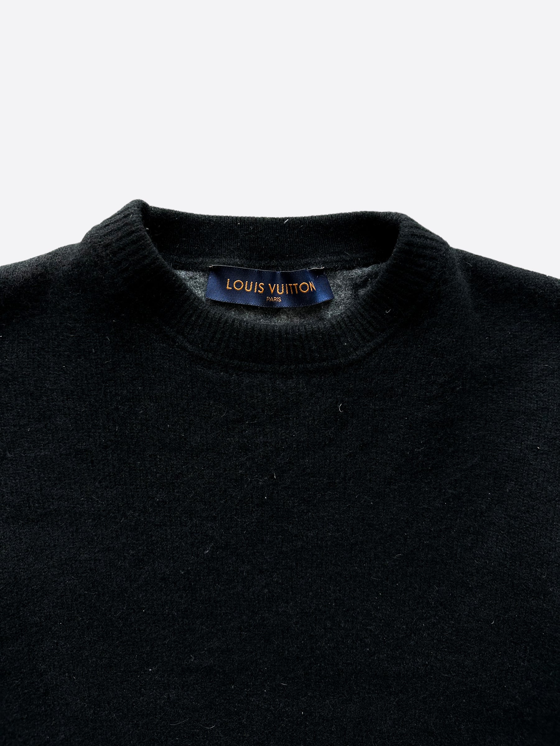 Louis vuitton half online and half monogram crewneck